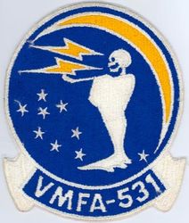 Marine Fighter Attack Squadron 531 (VMFA-531)
VMFA-531 "Grey Ghosts”
1975-1983
F-4N Phantom II
