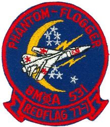 Marine Fighter Attack Squadron 531 (VMFA-531) Exercise RED FLAG 1977-07
VMFA-531 "Grey Ghosts”
1977
F-4N Phantom II
