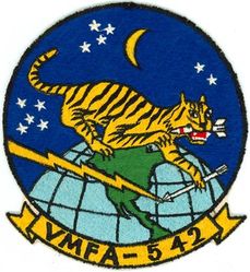 Marine Fighter Attack Squadron 542  (VMFA-542)
VMFA-542 "Tigers"
1963-1970
F-4B Phantom II
