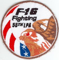 55th Fighter Squadron F-16 Pilot Lieutenant's Protection Association Swirl
Keywords: desert