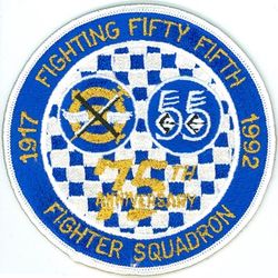 55th Fighter Squadron 75th Anniversary
