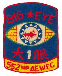 552d Airborne Early Warning and Control Wing Detachment 1 BIG EYE Task Force
