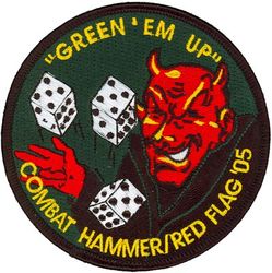 555th Fighter Squadron Exercise RED FLAG 2005-03 and COMBAT HAMMER
