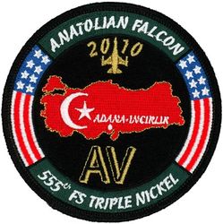 555th Fighter Squadron Exercise ANATOLIAN FALCON 2010
