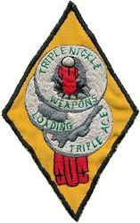 555th Tactical Fighter Squadron Weapons Loader
