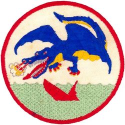 Patrol Squadron 661 (VP-661) & Patrol Squadron 56 (VP-56)
Established as Patrol Squadron NINE HUNDRED (VP-900) on 1 Jul 1946. Redesignated: Medium Patrol Squadron (Landplane) SEVENTY ONE (VP-ML-71) on 15 Nov 1946; Patrol Squadron SIX HUNDRED SIXTY ONE (VP-661) in Feb 1950; Patrol Squadron FIFTY SIX (VP-56) “Dragons” on 4 Feb 1953, the second patrol squadron to be assigned the VP-56 designation. Disestablished on 28 June 1991.
Insignia approved on 15 Mar 1952.
Martin PBM-5/5S2/P5M-1/2 Mariner

