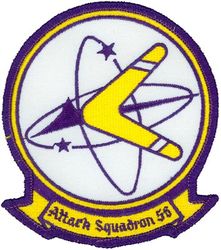 Attack Squadron 56 (VA-56)
VA-56 "Champions"
1980's-1986
Vought A-7E Corsair II
