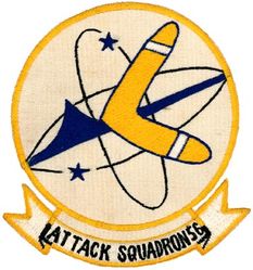 Attack Squadron 56 (VA-56)
VA-56 "Boomerangs"
1956-1960
Grumman F9F-3 Panther
Grumman F9F-8B Cougar
North American FJ-4B Fury
Douglas A4D-1 (A-4A); A4D-2 (A-4B) Skyhawk 

