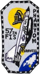 57th Fighter-Interceptor Squadron F-4 Farewell
