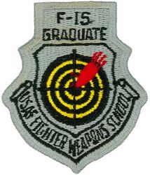 USAF Fighter Weapons School F-15 Graduate
