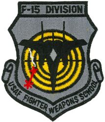 USAF Fighter Weapons School F-15 Division
