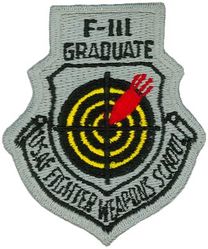 USAF Fighter Weapons School F-111 Graduate
