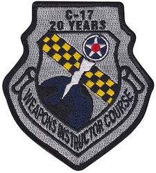57th Weapons Squadron C-17 WIC 20 Years
