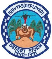 58th Tactical Fighter Squadron Operation DESERT STORM
