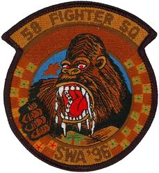 58th Fighter Squadron Operation SOUTHERN WATCH 1996
Keywords: desert