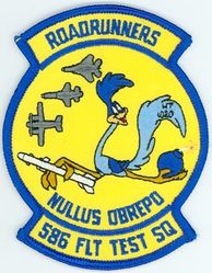 586th Flight Test Squadron Morale
