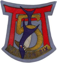 Patrol Squadron 6 (VP-6) Crew 5
Established as Bombing Squadron ONE HUNDRED FORTY-SIX (VB-146) on 15 Jul 1943. Redesignated Patrol Bombing Squadron ONE HUNDRED FORTY-SIX (VPB-146) on 1 Oct 1944; Patrol Squadron ONE HUNDRED FORTY-SIX (VP-146) on 15 May 1946; Redesignated Medium Patrol Squadron (Landplane) SIX (VP-ML-6) on 15 Nov 1946; Patrol Squadron SIX (VP-6) on 1 Sep 1948, the third squadron to be assigned the VP-6 designation. Disestablished on 31 May 1993.

Lockheed P2V-3/3W/5/5F Neptune

