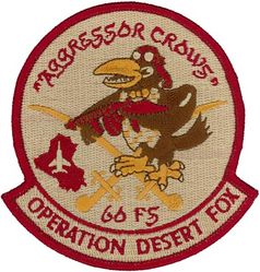 60th Fighter Squadron Operation DESERT FOX 1998
Keywords: desert