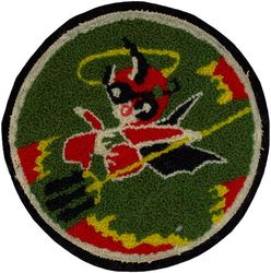 601st Bombardment Squadron, Heavy
Constituted 601st Bombardment Squadron (Heavy) on 15 Feb 1943. Activated on 1 Mar 1943. Inactivated on 1 Sep 1945.

WW-II era chenille
