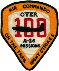 609th Air Commando Squadron A-26 100 Missions
