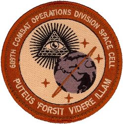 609th Air and Space Operations Center Combat Operations Division Space Cell
Keywords: desert