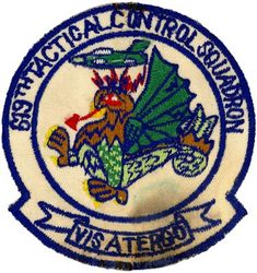 619th Tactical Control Squadron
Translation: VIS A TERGO = Strength From Behind
