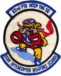 62d Fighter-Interceptor Training Squadron
F-106 1974-1975.
