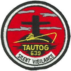 SSN-639 USS Tautog 
Namesake. The tautog, a type of wrasse.
Ordered. 30 Nov 1961
Builder. Ingalls Shipbuilding, Pascagoula, Mississippi
Laid down. 27 Jan 1964
Launched. 15 Apr 1967
Commissioned. 17 Aug 1968
Decommissioned. 31 Mar 1997
Stricken. 31 Mar 1997
Motto. Silent Vigilance
Fate. Scrapping via Ship and Submarine Recycling Program completed 30 November 2004
Class and type. Sturgeon-class attack submarine
Displacement:
4010 tons (light)
4309 tons (full)
299 tons (dead)
Length. 	89 m (292 ft)
Beam. 9.7 m (32 ft)
Draft. 8.8 m (29 ft)
Propulsion. S5W nuclear reactor
Speed. Surfaced 15 kts, Submerged 25 kts
Test depth. 400ft
Complement. 14 officers. 95 men
Combat Sensors & Radar: BPS-14/15 surface search, Sonars, BQQ-5 multi-function bow mounted, BQR-7 passive in submarines with BQQ-2, BQS-12 active 7, TB-16 or TB-23 towed array, EW Systems, WLQ-4(V), WLR-4(V), WLR-9
Armament:
four 21" torpedo tubes 
MK 48 Torpedoes
UUM-44A SUBROC
UGM-84A/C Harpoon
MK 57 deep water mines
MK 60 CAPTOR mines

