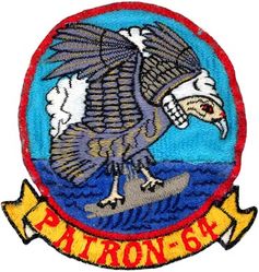 Patrol Squadron 64 (VP-64)
VP-64 "Condors"
1970-1976
Established as VP-64 on 1 Nov 1970-.
Lockheed SP-2H Neptune
Lockheed P-3A DIFAR Orion

