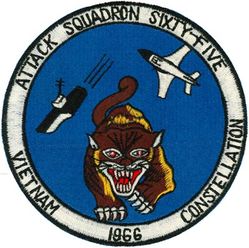 Attack Squadron 65 (VA-65) WESTPAC CRUISE 1966
VA-65 "Tigers"
1966
Grumman A-6A Intruder

