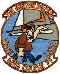 Attack Squadron 65 (VA-65) Line Crew MEDITERRANEAN CRUISE 1977
VA-65 "Tigers"
1977
Grumman A-6E Intruder
