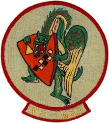 Fighter Squadron 653 (VF-653)
Established as Reserve Fighter Squadron SIX HUNDRED FIFTY THREE (VF-653) in Dec 1949. Redesignated Fighter Squadron ONE HUNDRED FIFTY ONE (VF-151) on 4 Feb 1953; Attack Squadron ONE HUNDRED FIFTY ONE (VA-151) on 7 Feb 1956; Attack Squadron TWENTY THREE (VA-23) on 23 Feb 1959. Disestablished on 1 Apr 1970.

Vought F4U-4 Corsair

