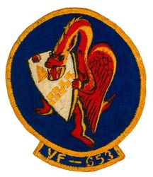 Fighter Squadron 653 (VF-653)
Established as Reserve Fighter Squadron SIX HUNDRED FIFTY THREE (VF-653) in Dec 1949. Redesignated Fighter Squadron ONE HUNDRED FIFTY ONE (VF-151) on 4 Feb 1953; Attack Squadron ONE HUNDRED FIFTY ONE (VA-151) on 7 Feb 1956; Attack Squadron TWENTY THREE (VA-23) on 23 Feb 1959. Disestablished on 1 Apr 1970. 
Vought F4U-4 Corsair
