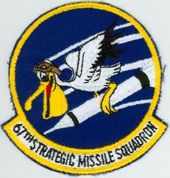 67th Strategic Missile Squadron (ICBM-Minuteman)
