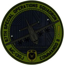 67th Special Operations Squadron MC-130J 67th Anniversary
Keywords: PVC