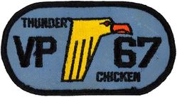 Patrol Squadron 67 (VP-67) Morale
VP-67
1971-1994
Established as VP-67 on 1 Nov 1970-30 Sep 1994.
Lockheed SP-2H Neptune
Lockheed P-3A/B TAC/NAV MOD Orion
