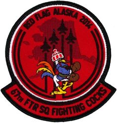 67th Expeditionary Fighter Squadron Exercise RED FLAG ALASKA 2014
