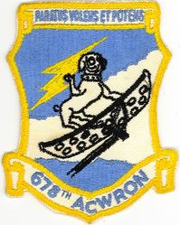 678th Aircraft Control and Warning Squadron
