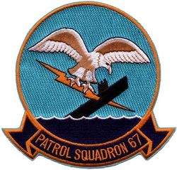 Patrol Squadron 67 (VP-67)
VP-67
1971-1994
Established as VP-67 on 1 Nov 1970-30 Sep 1994.
Lockheed P-3A/B TAC/NAV MOD Orion
