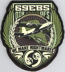 69th Expeditionary Bomb Squadron Operation INHERENT RESOLVE and FREEDOM SENTINEL 2017-2018 
Keywords: OCP,PVC
