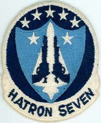 Heavy Attack Squadron 7 (VAH-7)
Established as Composite Squadron Seven (VC-7) in Oct 1950. Redesignated Heavy Attack Squadron Seven (VAH-7) on 1 Jul 1955; Reconnaissance Attack Squadron Seven (RVAH-7) on 1 Dec 1964. Disestablished on 28 Sep 1979.

North American AJ-2 Savage, 1955-1958
Douglas A3D-1/2 Skywarrior, 1958-1961
North American A3J-1, RA-5C Vigilante, 1961-1979.

