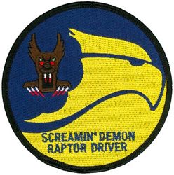 7th Fighter Squadron F-22 Pilot
