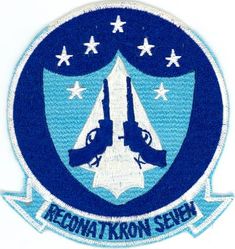 Reconnaissance Heavy Attack Squadron 7 (RVAH-7)
Established as Composite Squadron Seven (VC-7) in Oct 1950. Redesignated Heavy Attack Squadron Seven (VAH-7) on 1 Jul 1955; Reconnaissance Attack Squadron Seven (RVAH-7) on 1 Dec 1964. Disestablished on 28 Sep 1979.

North American AJ-2 Savage, 1955-1958
Douglas A3D-1/2 Skywarrior, 1958-1961
North American A3J-1, RA-5C Vigilante, 1961-1979.

