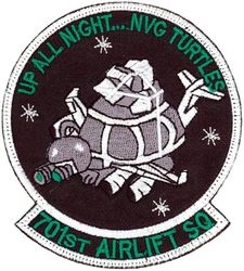 701st Airlift Squadron Night Vision Goggles
