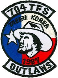 704th Tactical Fighter Squadron Exercise TEAM SPIRIT 1987

