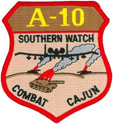 706th Fighter Squadron Operation SOUTHERN WATCH
Keywords: desert