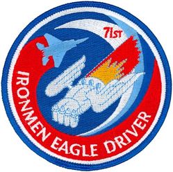 71st Fighter Squadron F-15 Pilot
