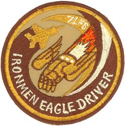 71st Fighter Squadron F-15 Pilot
Keywords: desert
