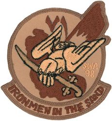 71st Fighter Squadron Operation SOUTHERN WATCH 1998
Keywords: desert
