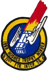 71st Fighter-Interceptor Squadron Hughes Trophy 1969
